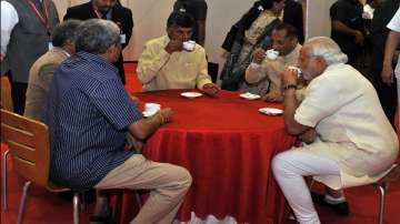 Chandrababu Naidu, Chandrababu Naidu thanks PM Modi for endorsing Araku coffee, Araku coffee, Mann k