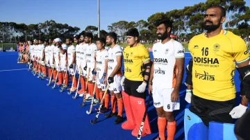 Indian men's Hockey team.