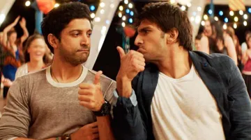 Ranveer Singh and Farhan Akhtar