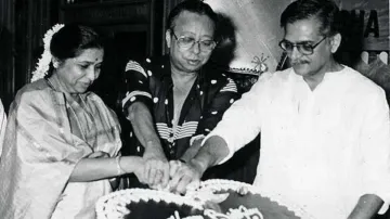 RD Burman and Asha Bhosale