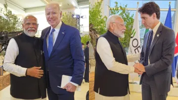 PM Modi meets Joe Biden, Justin Trudeau at G7 Summit