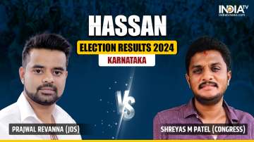 Hassan Lok Sabha Election Results 2024: Prajwal Revanna (JDS) vs Shreyas M Patel (Congress)