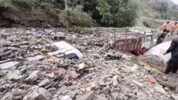 Himachal Pradesh rain, Himachal Pradesh landslide