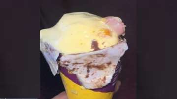 The ice cream in which the finger was found