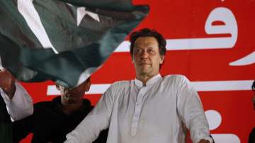 Pakistan's cricketer-turned-politician Imran Khan.