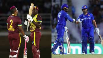 West Indies and Afghanistan players.