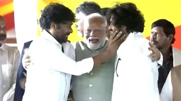 modi chiranjeevi pawan kalyan