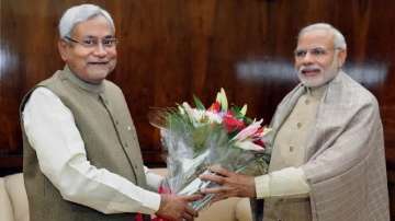 Bihar CM Nitish Kumar and PM Modi