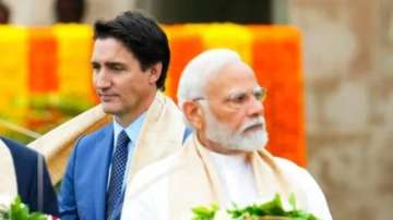 PM Modi and his Canadian counterpart Justin Trudeau during G20 Summit 