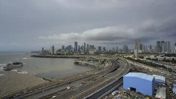 Phase 2 of the Dharmveer Swarajya Rakshak Chhatrapati Sambhaji Maharaj Coastal Road (Mumbai Coastal Road) that connects Worli and Marine Drive, opens for traffic, in Mumbai. (Representational image)