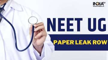 NEET-UG paper leak