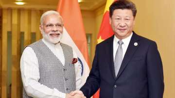 PM Modi with Chinese President Xi Jinping