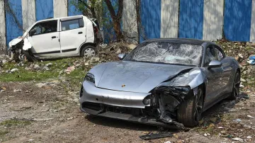 Pune Porsche car 