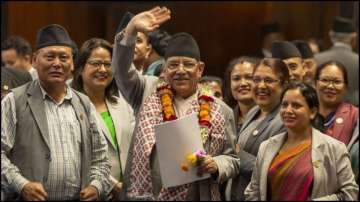 Nepal PM Pushpa Kamal Dahal 'Prachanda'.