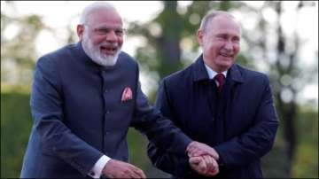 PM Modi with Russian President Putin