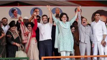 Rahul, Priyanka hold Aabhar Sabha in Rarebareli