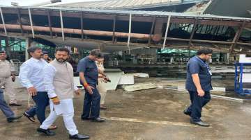 Union Civil Aviation Minister Ram Mohan Naidu Kinjarapu takes stock of the situation