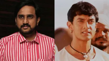 Filmmaker RS Prasanna and Aamir Khan