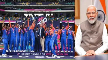 PM Modi dials Team India