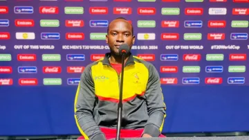 Uganda captain Brian Masaba