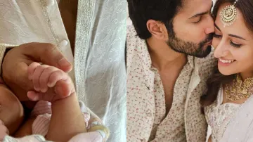 Varun Dhawan shares sneak peek of his daughter