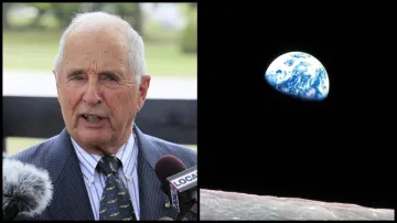 Former Air Force general and astronaut William Anders took the iconic 'Earthrise' photo.