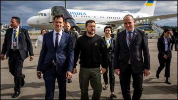 Zelenskyy arrives at Swiss peace summit