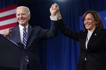 US President Joe Biden and VP Kamala Harris 