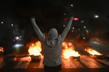 Aftermath of presidential election in Venezuela, in Puerto La Cruz
