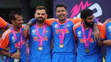 Six players from India's T20 World Cup winning squad have been named in the team of the tournament