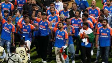 Indian team came home to a thunderous response from the crowd in Mumbai on the streets and at the Wankhede Stadium after their T20 World Cup triumph