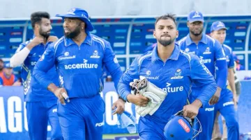 MI New York needed to win their final group stage game in the Major League Cricket by a certain margin to get into the playoffs and they did, against the LA Knight Riders