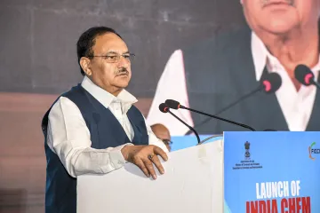 Union Health Minister JP Nadda 