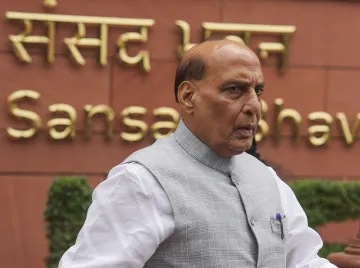 Defence Minister Rajnath Singh