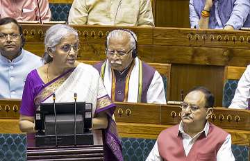 Finance Minister Nirmala Sitharaman