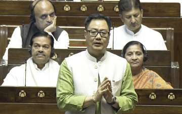 Union Minister Kiren Rijiju