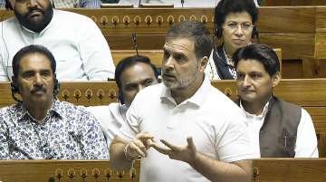 Rahul Gandhi speaks in the Lok Sabha