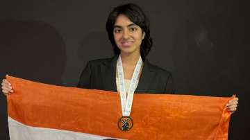 Aanya Goyal, who won silver for Team India in the European Girls’ Olympiad in Informatics (EGOI) in 