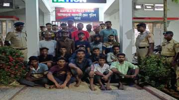 GRP arrests 23 Bangladeshi nationals at Agartala Railway Station