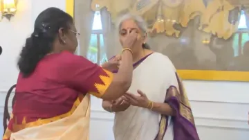 President Murmu, Nirmala Sitharaman