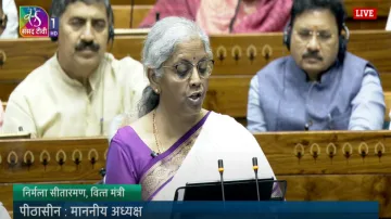 Union Finance Minister Nirmala Sitharaman