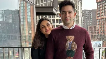 Parineeti Chopra and Raghav Chadha 