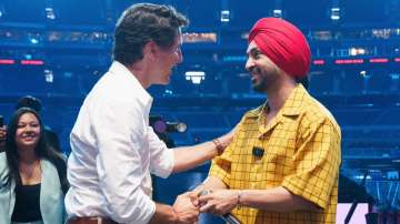 Justin Trudeau met Diljit Dosanjh