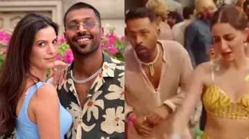 Hardik Pandya and Ananya Pandey 