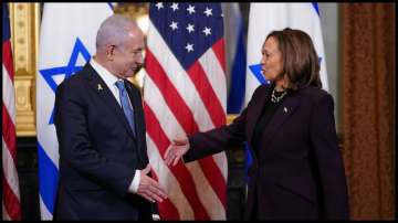 Kamala Harris and Netanyahu