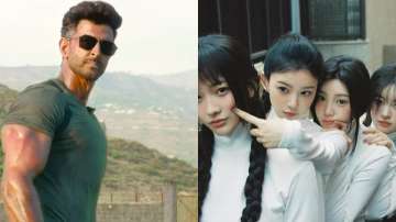 Hrithik Roshan and Kpop girl group ILLIT