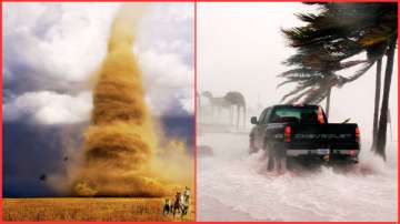 Difference between tornadoes and hurricanes