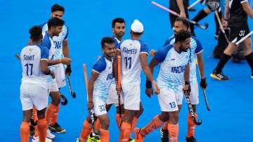 Indian hockey team.