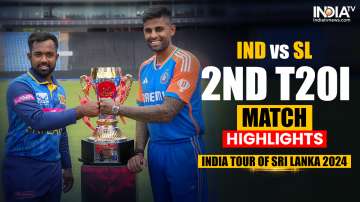 IND vs SL, 2nd T20I Live Score and Match Updates