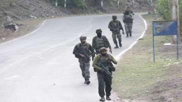 Army personnel during a search operation (Image used for representational purposes)